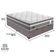 Cama Box Baú Casal E Colchão Molas Ensacadas Berlim Probel - Cinza
