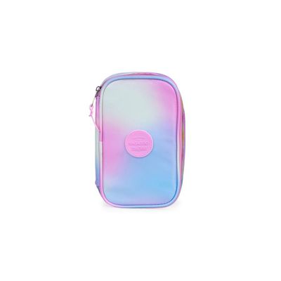 Estojo Escolar Feminino Prisma Arco-íris Rosa U / Rosa