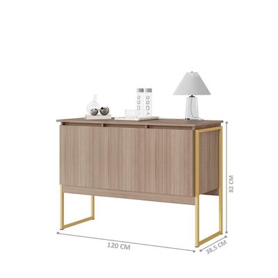 Conjunto De Buffets Industriais Milão Montana Dourado