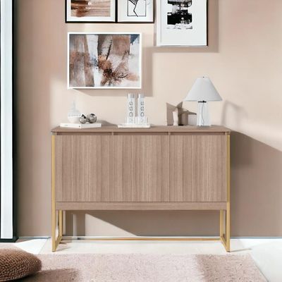 Conjunto De Buffets Industriais Milão Montana Dourado