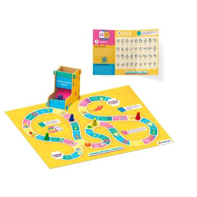 Jogo De Tabuleiro Aprendendo Libras Xalingo