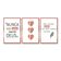 Quadros Decorativos Sala Frase Nunca Foi Sorte Kit 3 Placas
