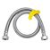 Kit Engate Rabicho Flexível Mangueira Aço Inox 60cm 1-2 Polegada Fêmea X Fêmea Banheiro Torneira Pia Quantidade:1 Peça