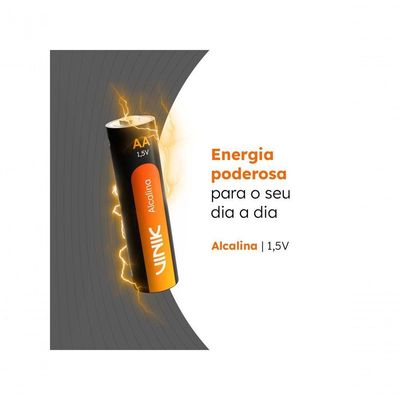 Pilha Alcalina Aa C-4 1.5v - Vp2ab4a
