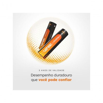 Pilha Alcalina Aa C-4 1.5v - Vp2ab4a