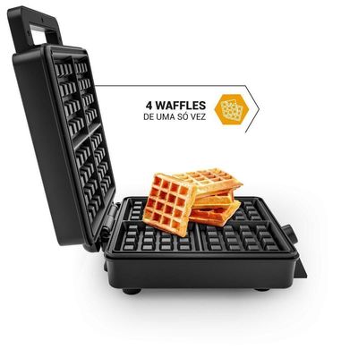Waffle Maker Philco 5 Temperaturas 4 Waffles PWM04A 110V
