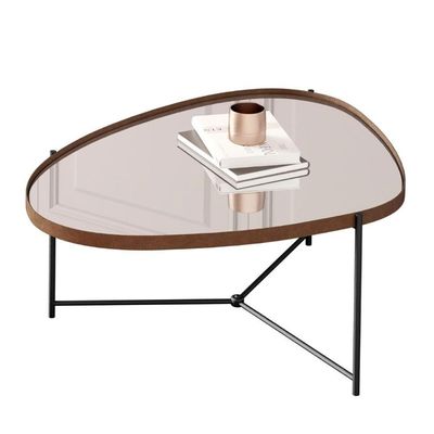 Mesa De Centro Charlotte Castanho Preto