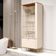 Conjunto Buffet E Cristaleira Rouxinol Off White Nature Dourado