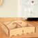 Porta Guardanapo E Sachê Em Mdf - Kit 5 Unidades