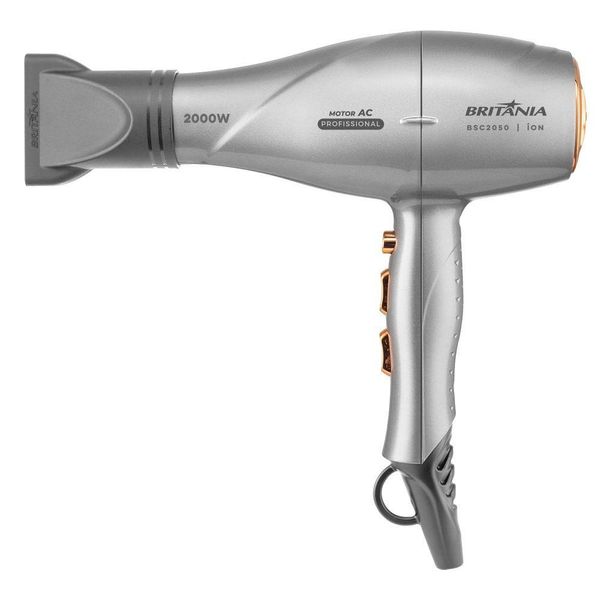 Secador De Cabelos Britânia Motor Profissional 2000W 220V