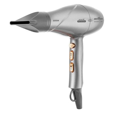 Secador De Cabelos Britânia  Motor Profissional 2000W 220V