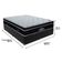 Cama+ Box Com Bau Ortobom Colchão Queen Com Molas Ensacadas Preto