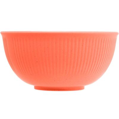 Bowl Bambu Plástico Stripes Lyor 500ml Tigela 15x7cm Colorida Saladas Petiscos