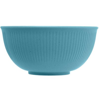 Bowl Bambu Plástico Stripes Lyor 500ml Tigela 15x7cm Colorida Saladas Petiscos