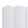 Cabeceira Casal Kit 7 Placas Modelo Nuvem - Courino Branco
