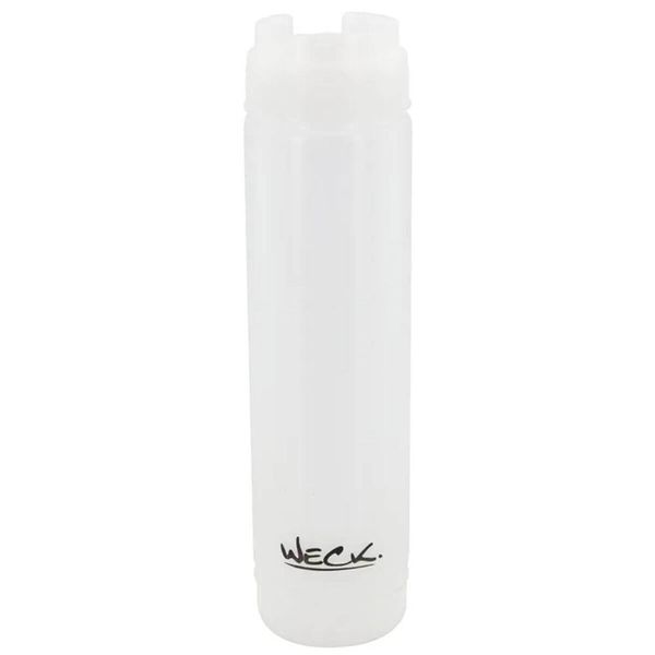 Bisnaga Invertida Para Molho 470ml Weck 19,5cm Profissional Food Truck Restaurante