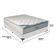 Cama Box Casal E Colchão Freedom Ortobom D33 Branco