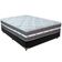 Cama Box Preto E Colchão Black Graphite Molas Ensacadas Casal