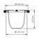 Cuba Sobrepor Inox + Lixeira de Embutir 5L Tramontina