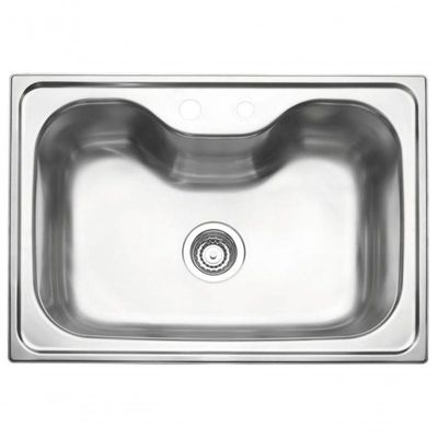 Cuba Sobrepor Inox + Lixeira de Embutir 5L Tramontina