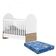 Berço Mini Cama Magia Branco Jequitibá Hp Com Colchão 130x60 Ortobom - Henn