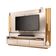 Estante Home Theater Montane E Aparador Vivant Off White Cinamomo - Hb Móveis