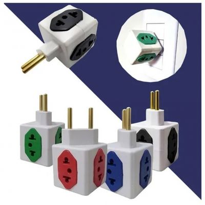 Benjamin Adaptador Tomada 10 Amperes Cubo 4 Entradas Bi Volt