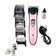 Máquina De Tosa Recarregável Aiker Ag-097 Para Cães - Rosa