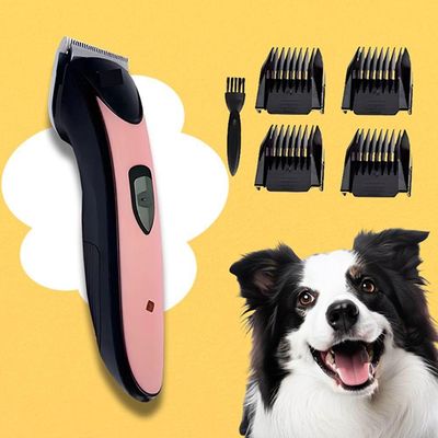 Máquina De Tosa Recarregável Aiker Ag-097 Para Cães - Rosa