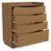 Comoda 4 Gavetas 91 Cm M260 Kappesberg Canela