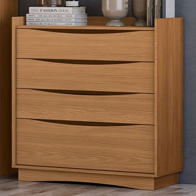 Comoda 4 Gavetas 91 Cm M260 Kappesberg Canela
