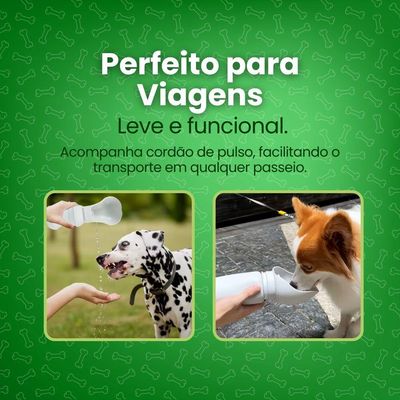 Bebedouro Portátil Silikon Para Pets - Conforto E Hidratação Em Qualquer Lugar
