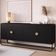 Buffet Aparador Organico 4 Portas 180 Cm 28075 Artesano Nero Preto