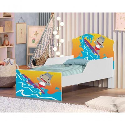 Mini Cama Surfista Com Colchão