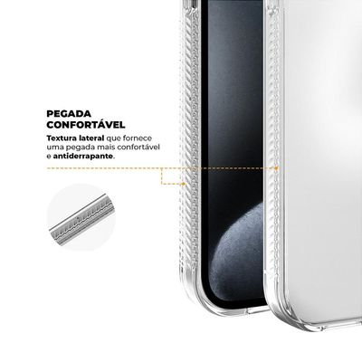 Kit Capa Anti-Slip  e Pelicula Defender Pro Privacidade para iPhone 15 Pro - Gshield