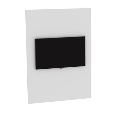 Painel Para Escritório 100x136cm Tv Até 37'' Pa2916 Branco