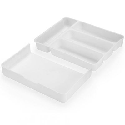 Organizador de Gavetas Extensível Arthi Branco
