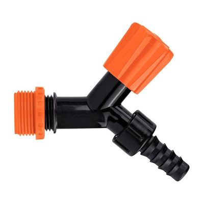Torneira Plástica para Jardim Tramontina Laranja e Preto