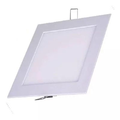 Kit 3 Painel Led 29,3x29,3 Redonda Branco Embutir 29,4x29,4 24w 6500k Foxlux