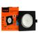 Spot Led 7w Quadrado 6500k Preto Bivolt Foxlux