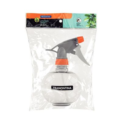 Pulverizador Manual Tramontina em Plástico 450ml Laranja e Cinza