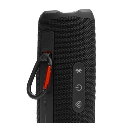 Caixa de Som JBL Flip 7 com Bluetooth e à Prova D`água, Potência 35W Preto / Bivolt