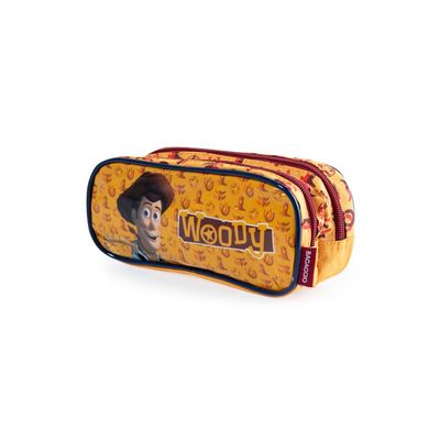Estojo Escolar Masculino Premium Toy Story Woody U / Amarelo