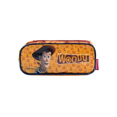 Estojo Escolar Masculino Premium Toy Story Woody U / Amarelo