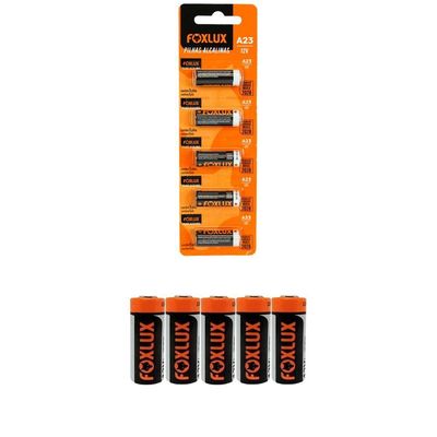 Kit 10 Pilha Alcalina 12v A23 Foxlux