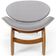 Kit 2 Poltronas Decorativa Orgânica Sala Living Kadosh L02 Linho Cinza