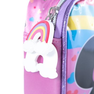 Estojo Escolar Feminino Grande Premium Minnie Rosa G / Rosa