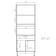 Torre Quente 70 cm 3 Portas 1 Gaveta THB Leticia Naturale
