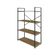 Estante C/04 Prateleiras 118x80x33cm Yon Vermont Oak/est.preta Vermont Oak/est.preta