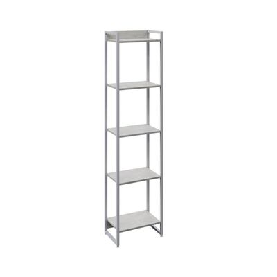 Estante Dynamica 45x30x187cm C/05 Prateleiras Snow / Est.branca Snow / Est.branca
